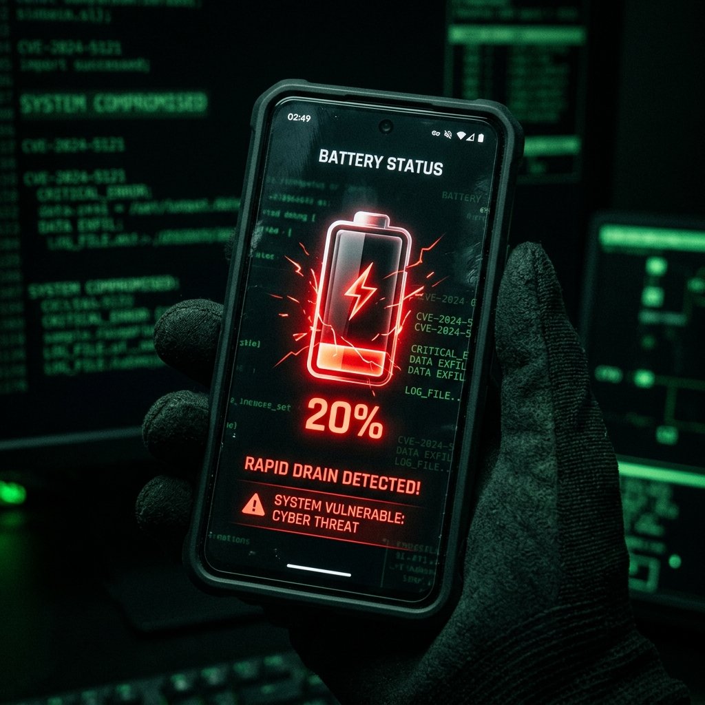 Android Battery Drain Spyware — What It Means & What You Can Do