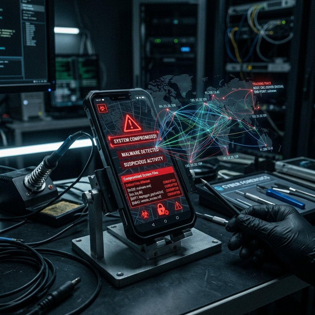 iPhone 12 — Spyware Detection & Forensic Analysis