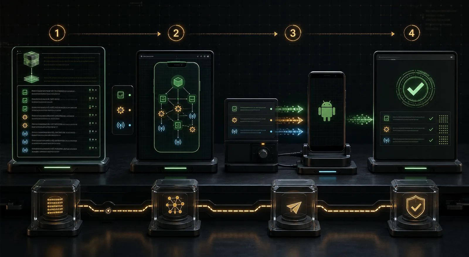 Controlled Android exported component testing workflow