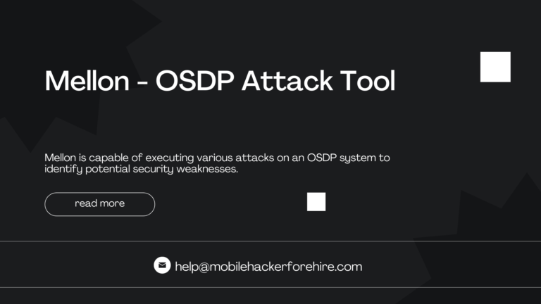 Mellon - OSDP Attack Tool